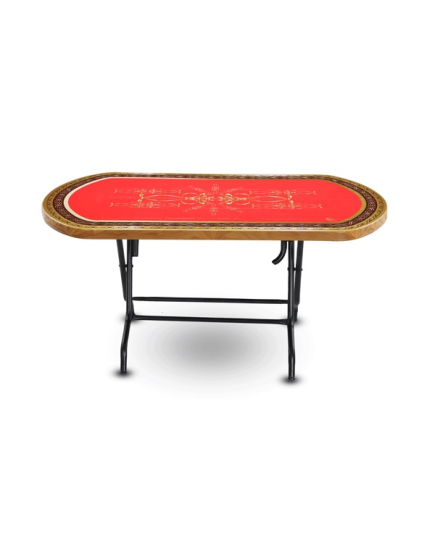 RFL Rock 2 Printed Semi Oval Dining Table