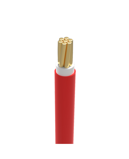 Bizli Cable BYA FR 6.0 Rm Red